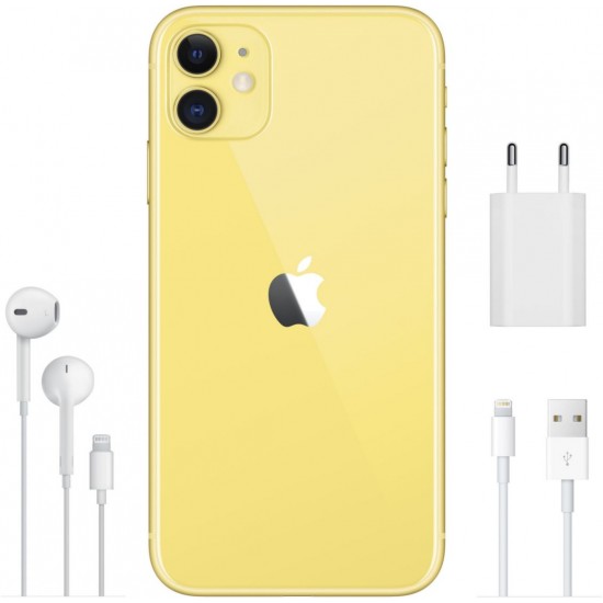 Mobile phone Apple iPhone 11 128GB Yellow wholesale in Europe